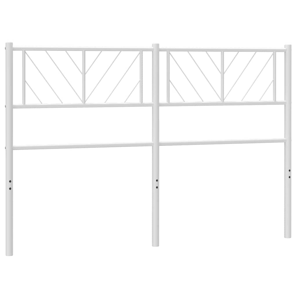 Metalno zamjensko uzglavlje bijelo 150 cm