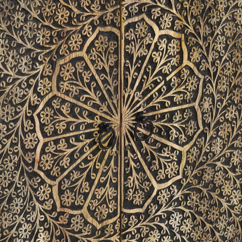 Bočni ormarići 3 kom 60 x 33 x 75 cm od masivnog drva manga