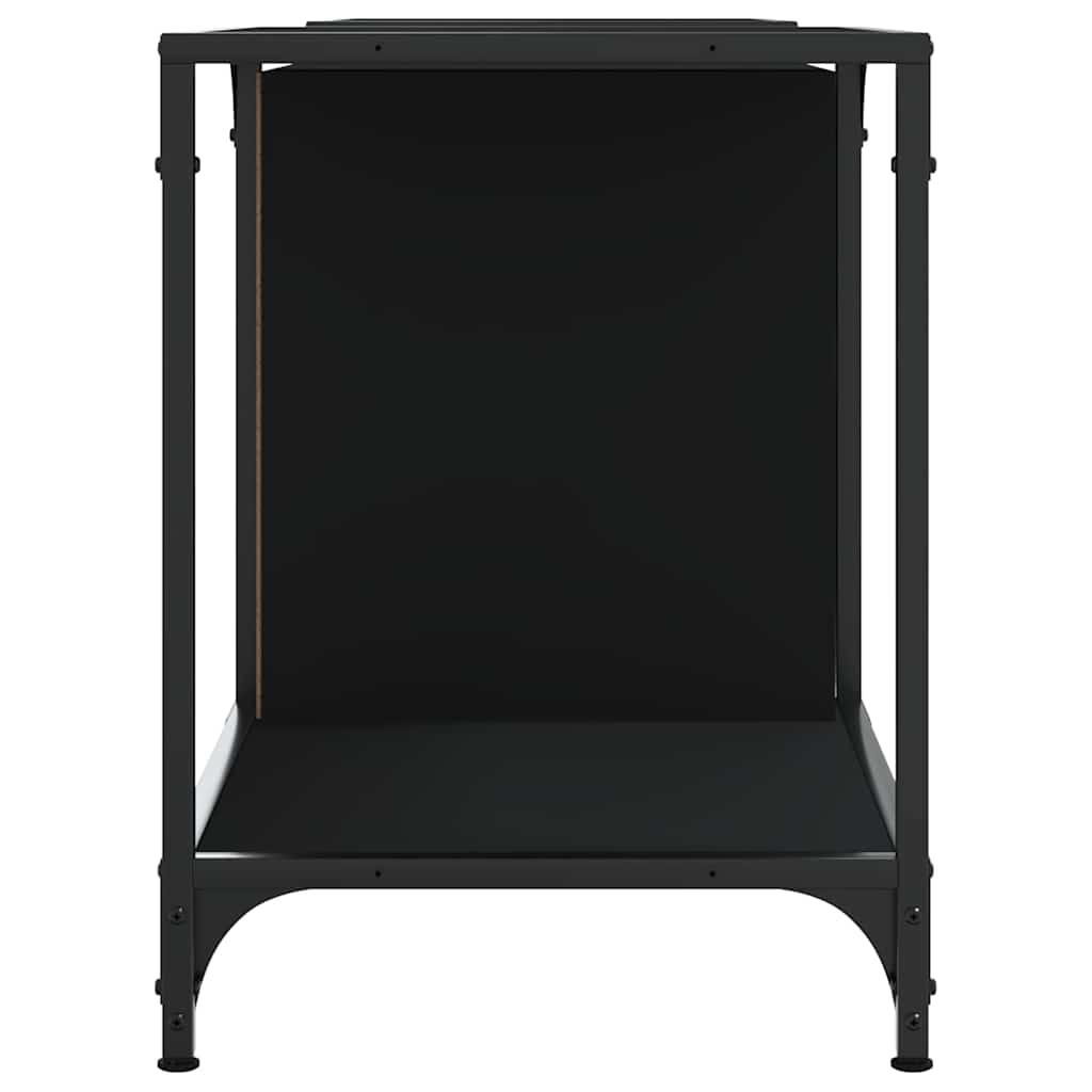 TV ormarić crni 153 x 37 x 50 cm od konstruiranog drva