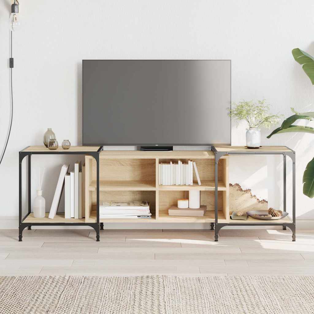 TV ormarić boja hrasta sonome 153x37x50 cm konstruirano drvo