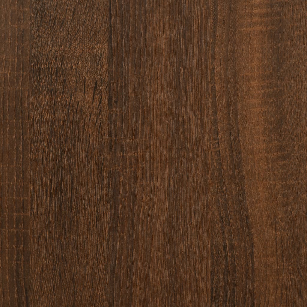 Regal za knjige 4 razine smeđa boja hrasta 60x30x120 cm drveni