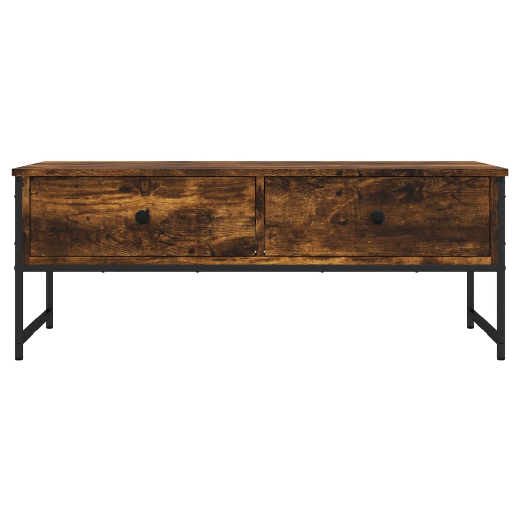 Stolić za kavu boja hrasta 101x49x39,5 cm konstruirano drvo
