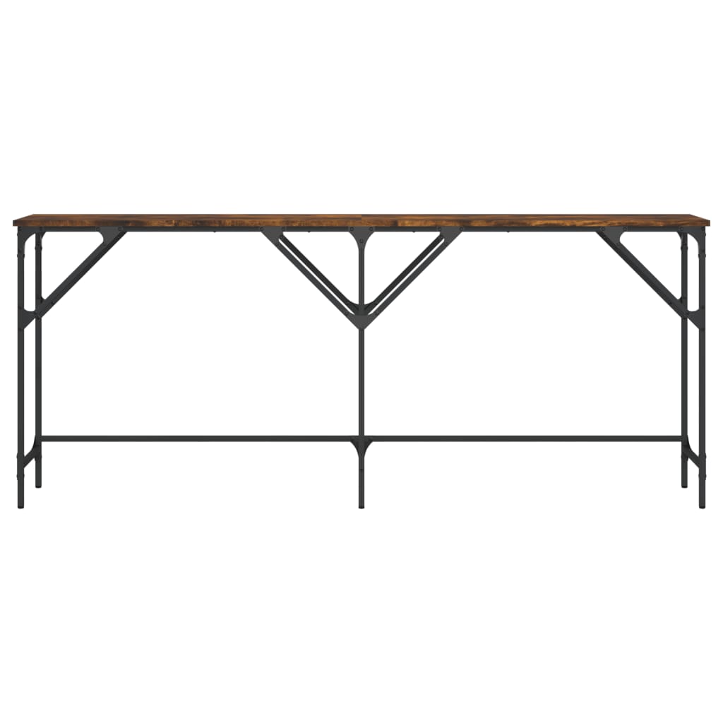 Konzolni stol boja hrasta 180x29x75 cm od konstruiranog drva