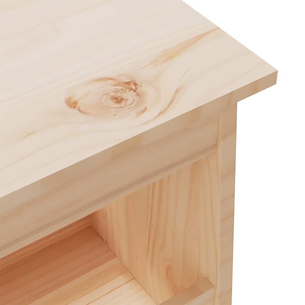 Klupa za hodnik 160x28x45 cm Masivno drvo Bor