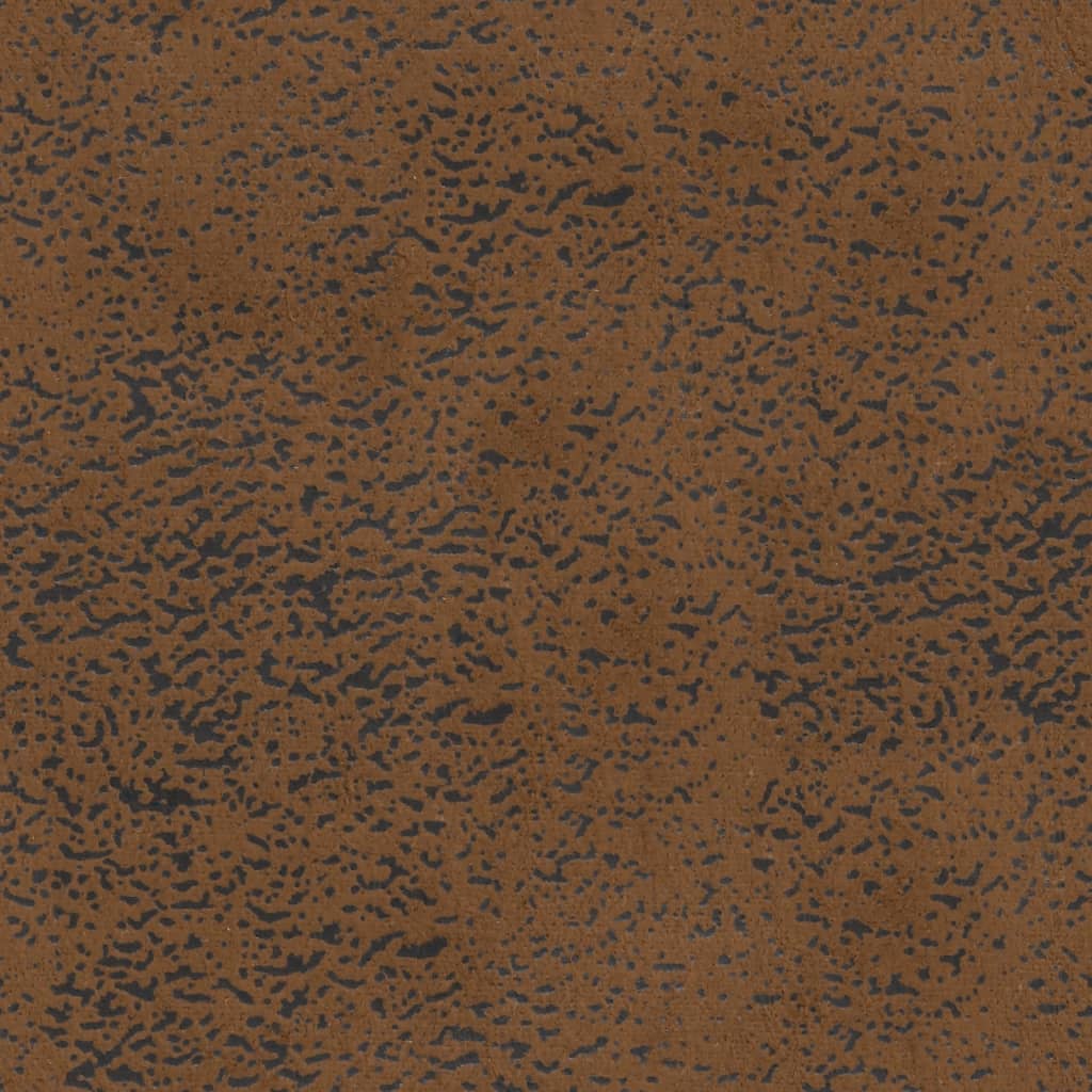 Klupa s jastucima smeđa 120,5x65x75 cm umjetna koža