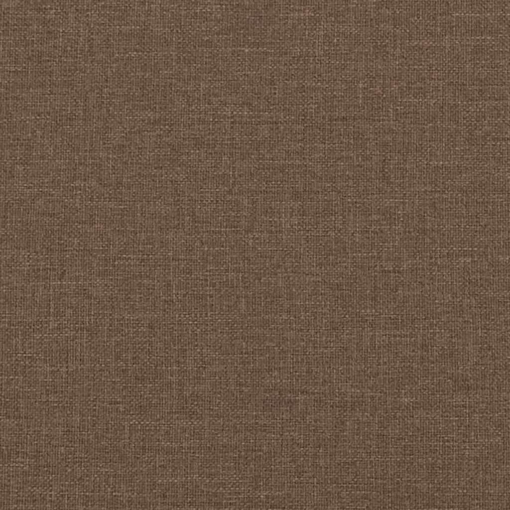 Masažni naslonjač od tkanine smeđi