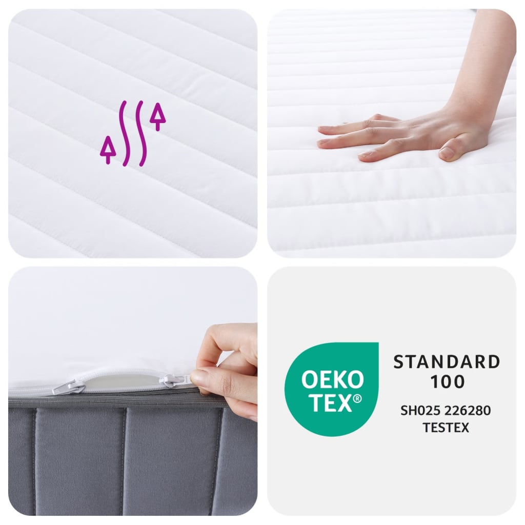 Madrac od pjene srednje mekani 200x200 cm