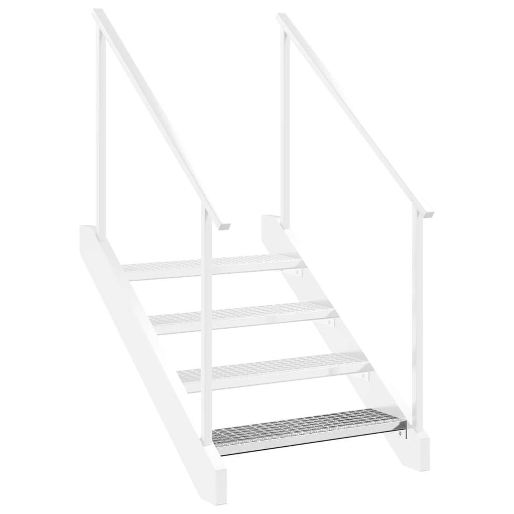 Rešetkasta stepenica 60 x 24 x 7 cm od pocinčanog čelika