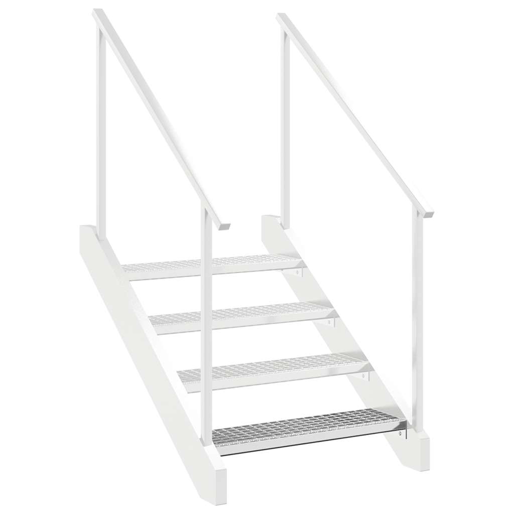 Rešetkasta stepenica 70 x 24 x 7 cm od pocinčanog čelika