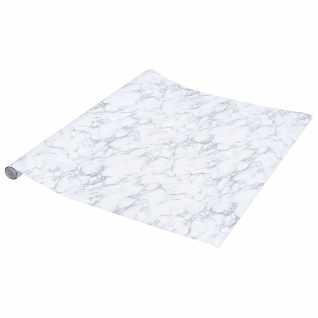 Naljepnice za namještaj samoljepljive bijele 90 x 500 cm PVC