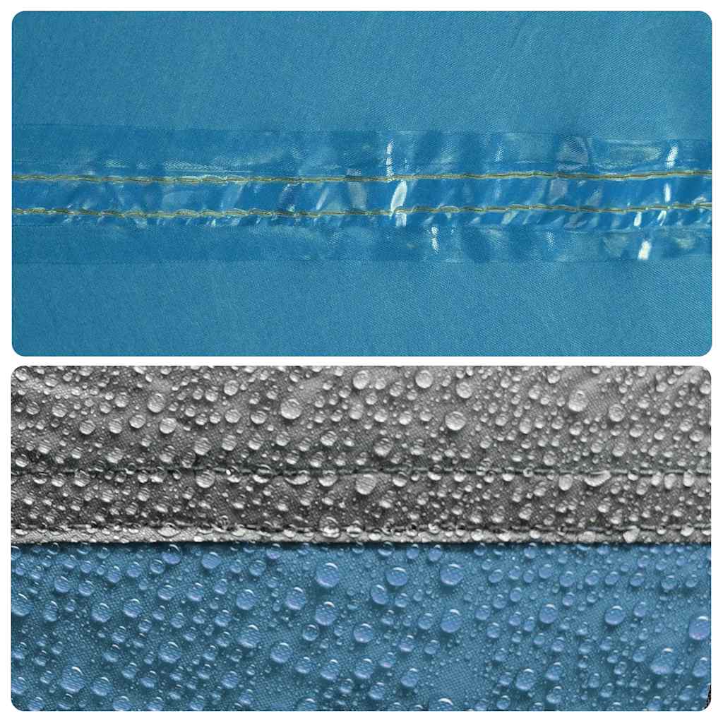 Kupolasti šator za kampiranje za 4 osobe plavi vodootporni