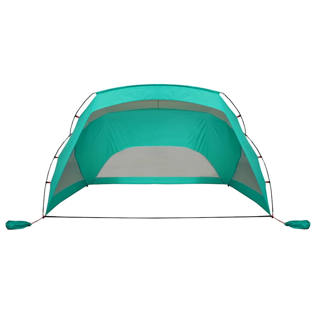 Šator za plažu morskozeleni 274x178x170/148 cm 185T poliester