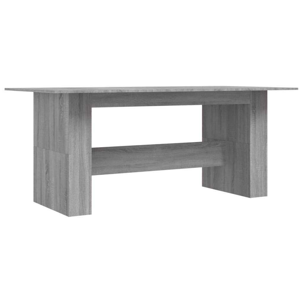 Blagovaonski stol boja hrasta 180x90x76 cm konstruirano drvo