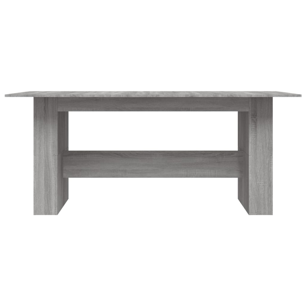 Blagovaonski stol boja hrasta 180x90x76 cm konstruirano drvo