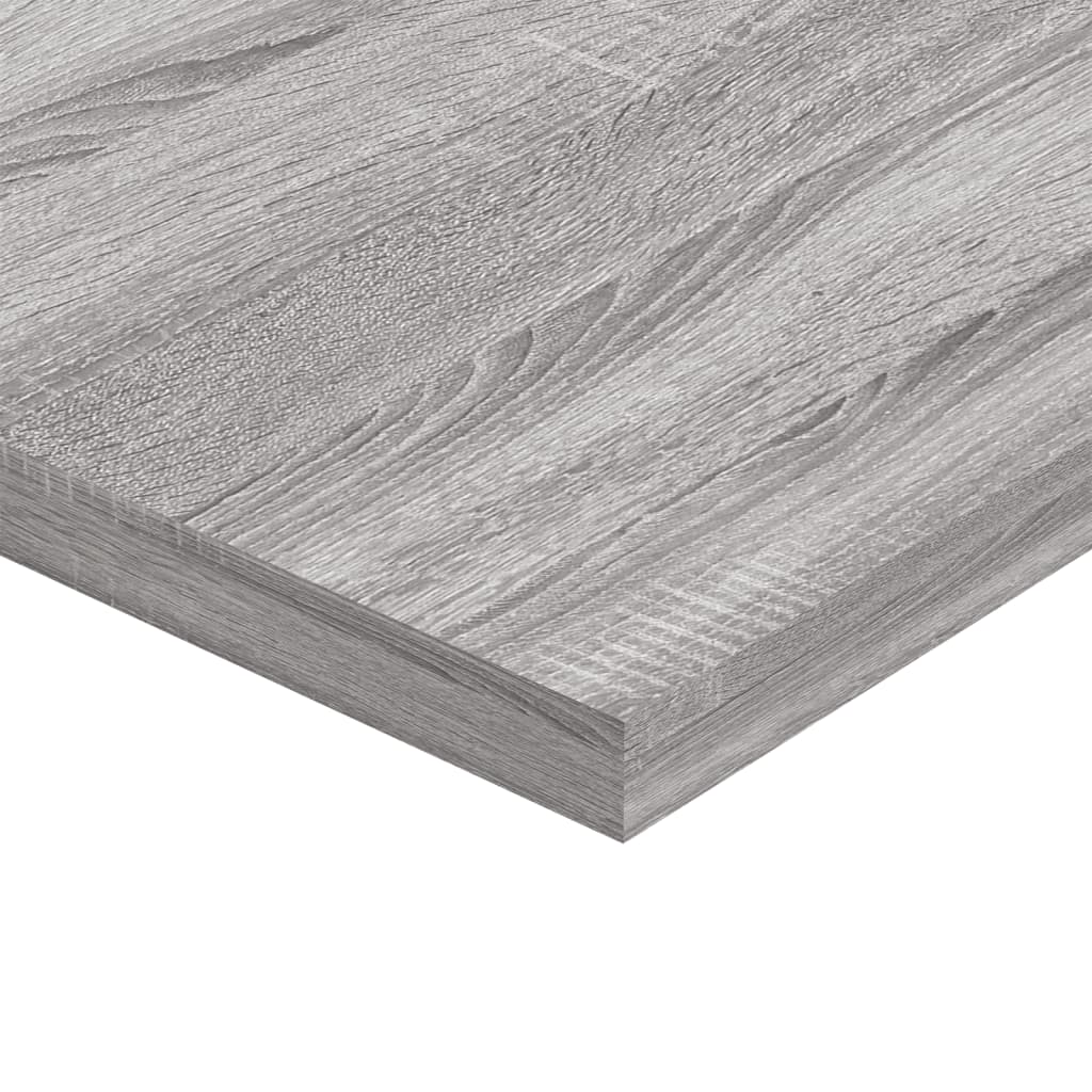 Zidne police 4 kom boja hrasta 40x30x1,5 cm konstruirano drvo