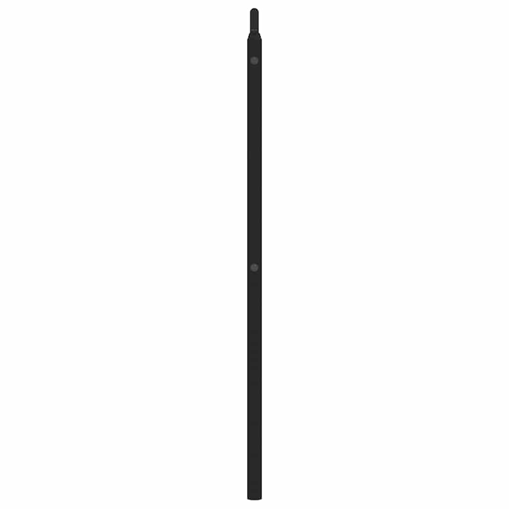 Metalno zamjensko uzglavlje crno 180 cm