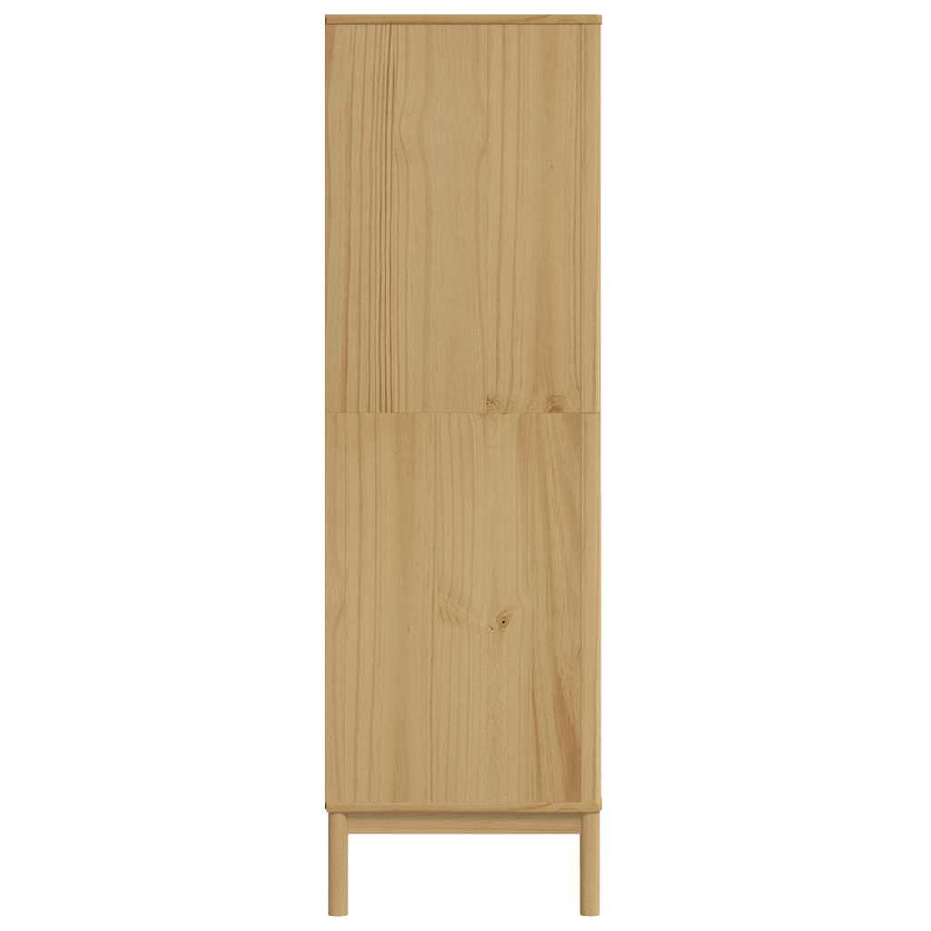 Ormar FLORO voštano smeđi 77 x 53 x 171 cm od masivne borovine