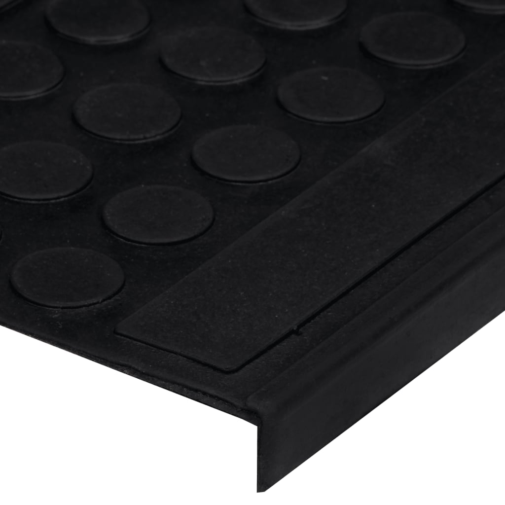 Gazišta za stepenice 10 kom 25 x 75 cm gumena