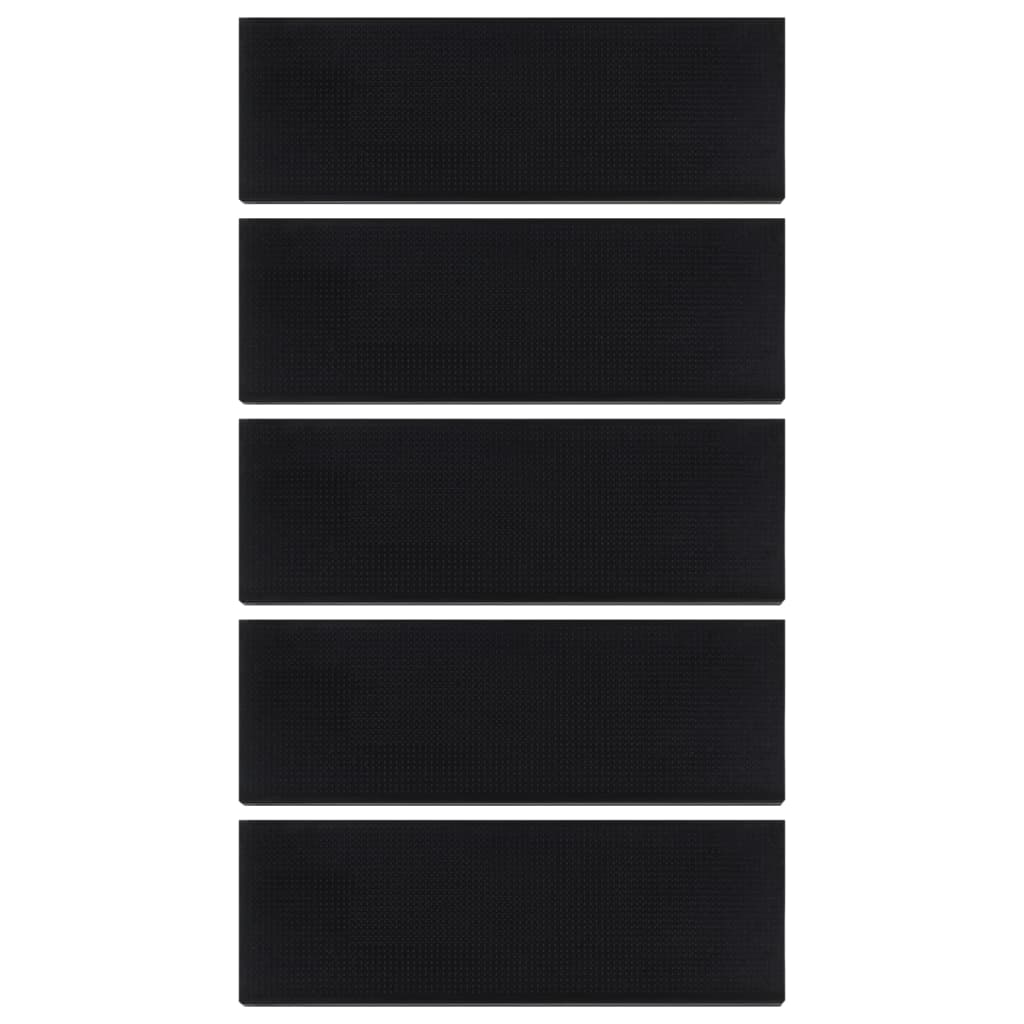 Gazišta za stepenice 5 kom 25 x 75 cm gumena