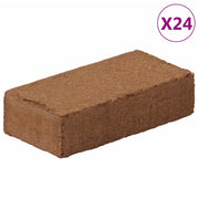 Blokovi od kokosovih vlakana 24 kom 650 g svaki 15,6 kg ukupno