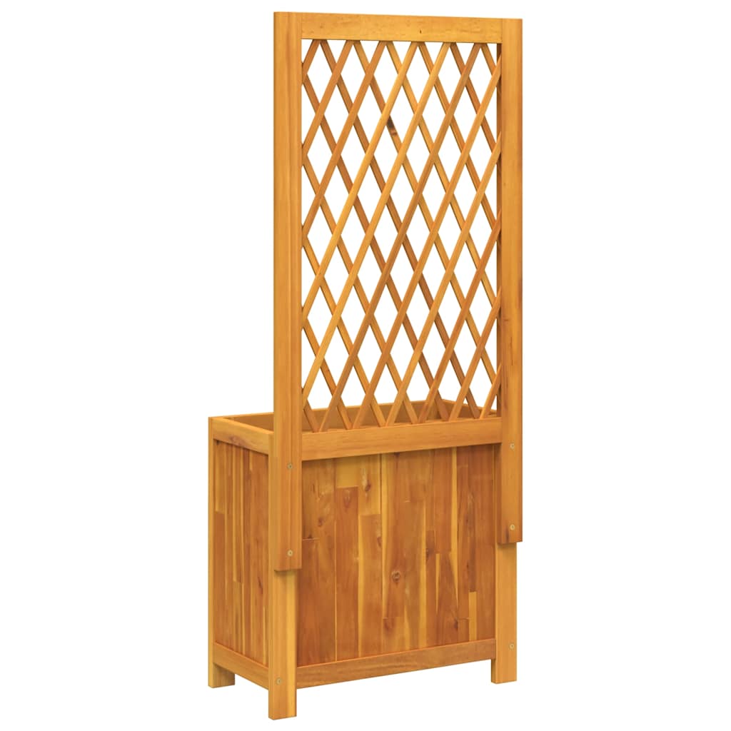 Sadilica s rešetkom 55x29,5x132 cm od drva bagrema