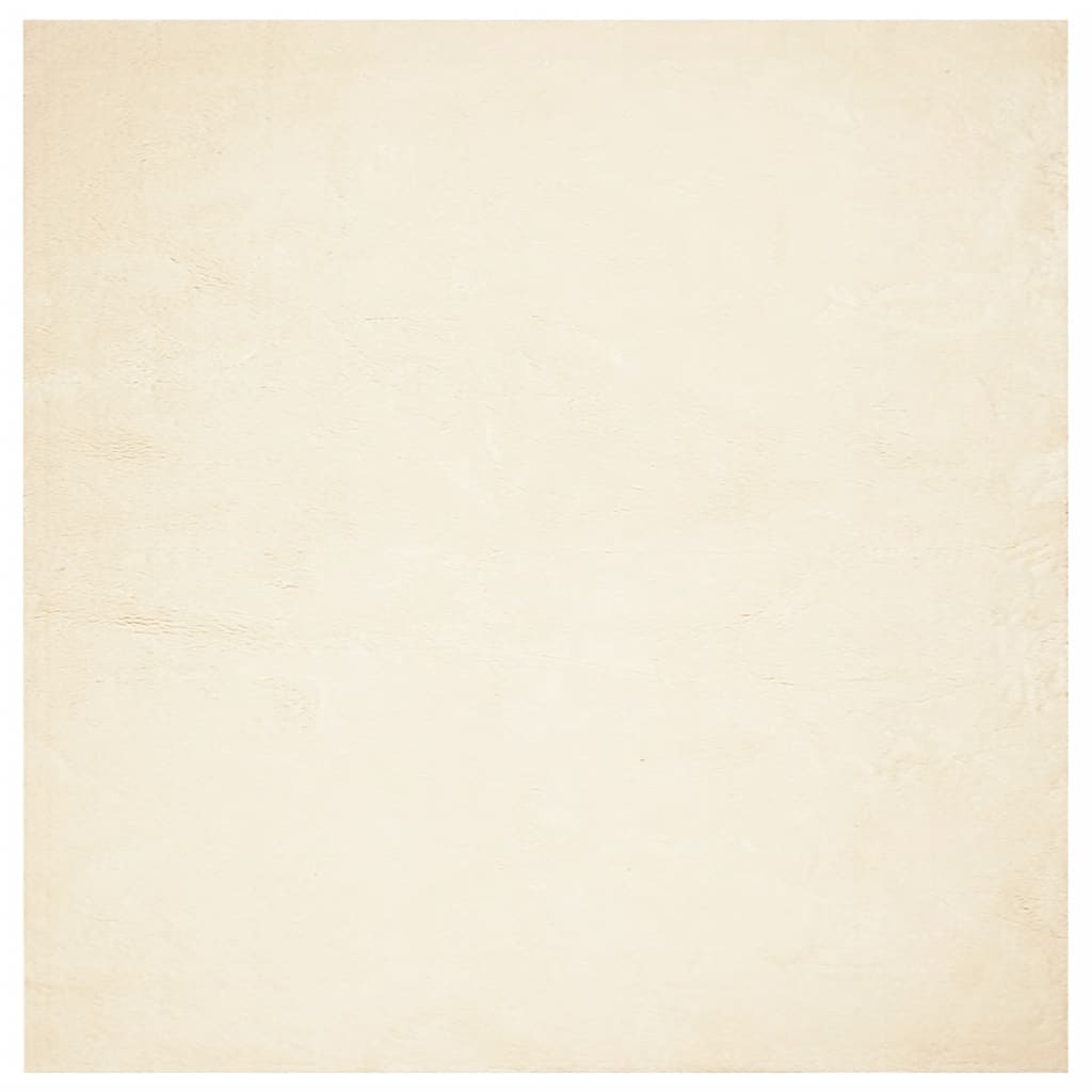 Tepih HUARTE kratkih vlakana mekani i perivi krem 240x240 cm