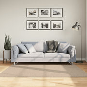 Tepih HUARTE kratka vlakna mek i periv boja pijeska 160x160 cm
