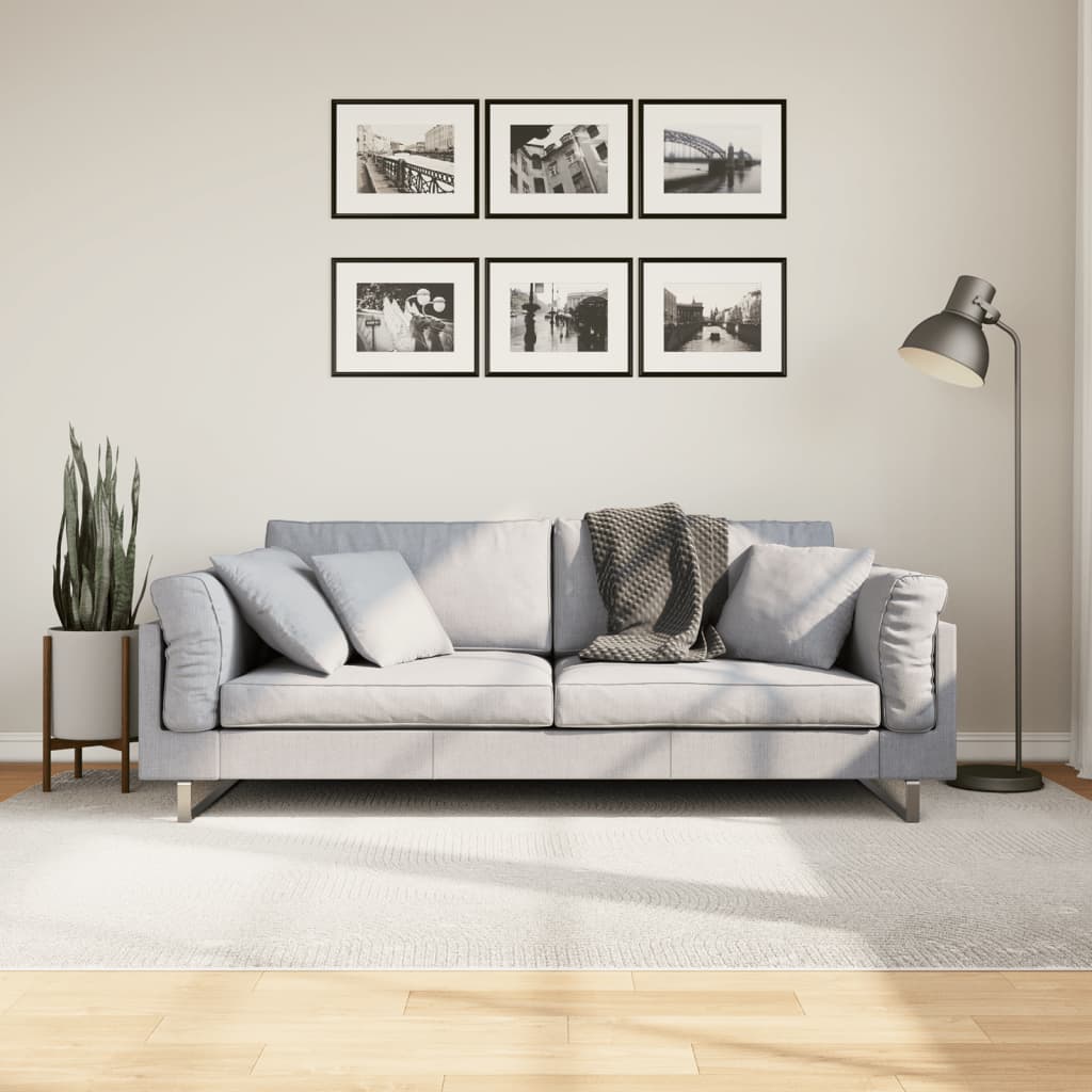Tepih IZA kratka vlakna skandinavski izgled krem 160x230 cm