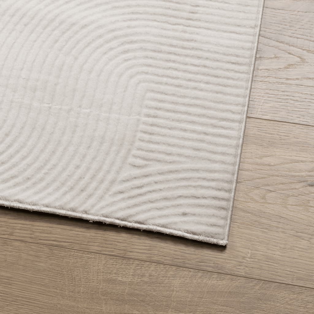 Tepih IZA kratka vlakna skandinavski izgled krem 240x340 cm