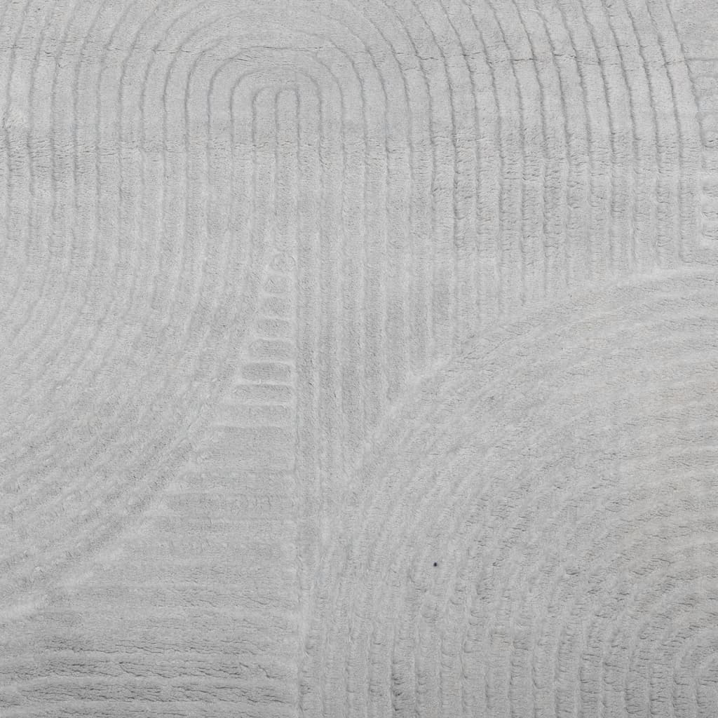Tepih IZA kratka vlakna skandinavski izgled sivi 240x340 cm