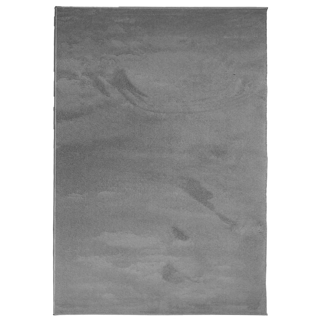 Tepih OVIEDO kratkih vlakana antracit 200 x 280 cm