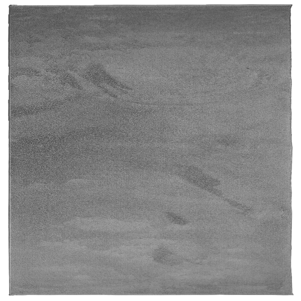 Tepih OVIEDO kratkih vlakana antracit 240 x 240 cm