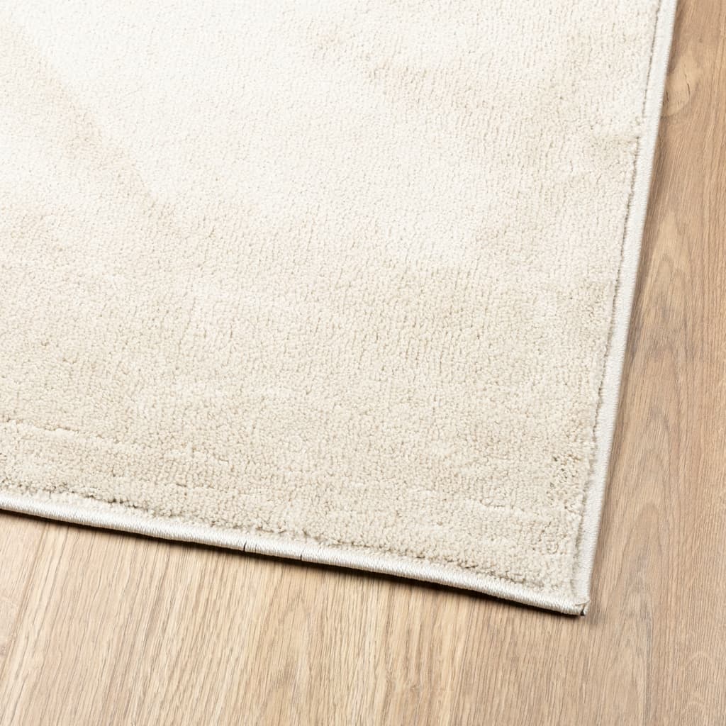 Tepih OVIEDO kratkih vlakana bež 200x200 cm