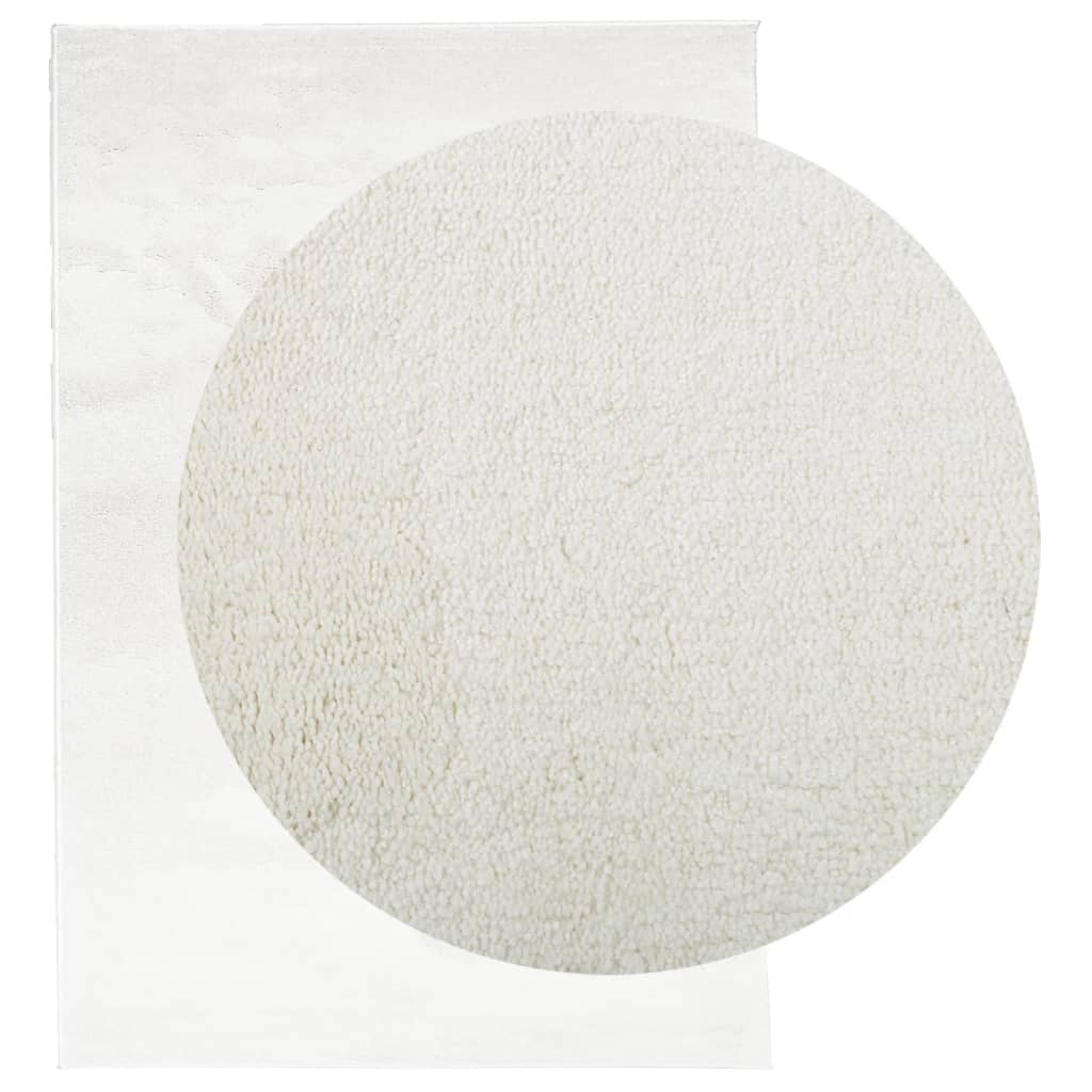 Tepih OVIEDO kratkih vlakana krem 120 x 170 cm
