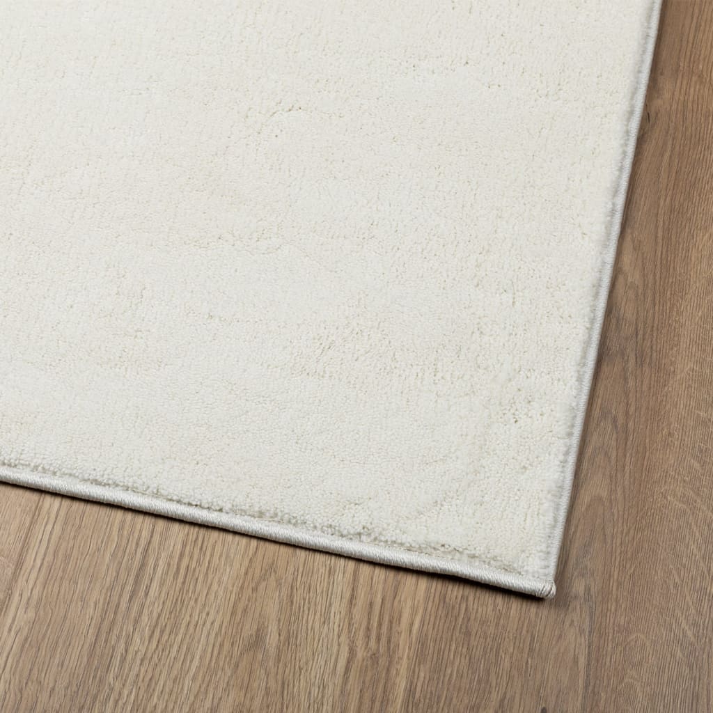 Tepih OVIEDO kratkih vlakana krem 140 x 200 cm