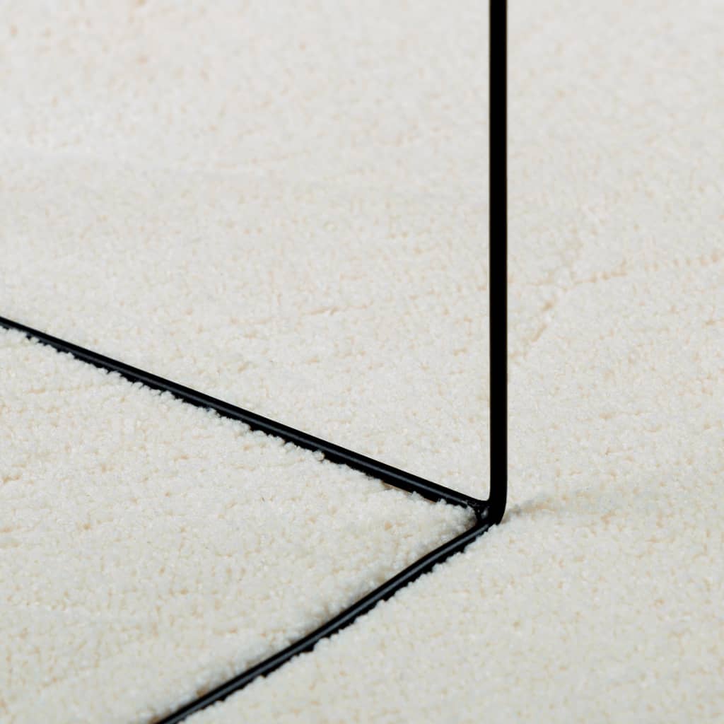Tepih OVIEDO kratkih vlakana krem 200 x 280 cm