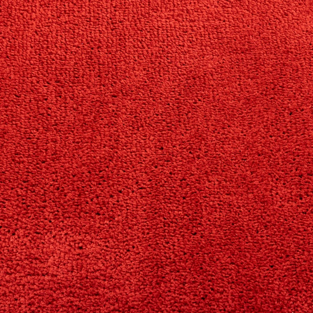 Tepih OVIEDO kratkih vlakana crveni 140x200 cm