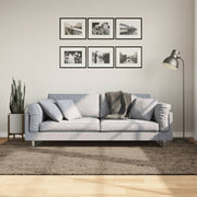 Tepih ISTAN s visokim vlaknima sjajni izgled sivi 160 x 230 cm
