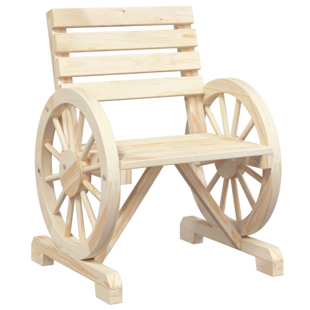 Vrtna stolica 58 x 58 x 78,5 cm od masivne jelovine