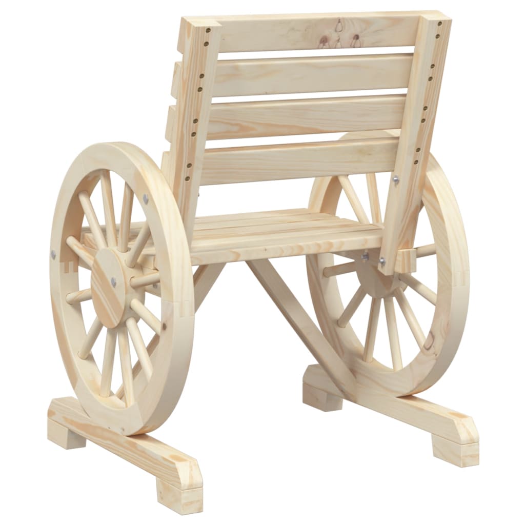 Vrtna stolica 58 x 58 x 78,5 cm od masivne jelovine