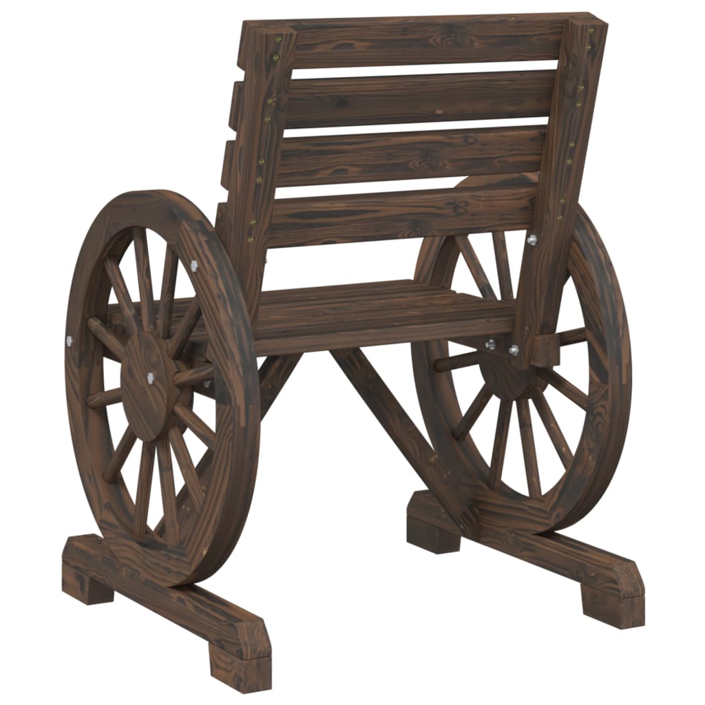 Vrtna stolica 58 x 58 x 78,5 cm od masivne jelovine