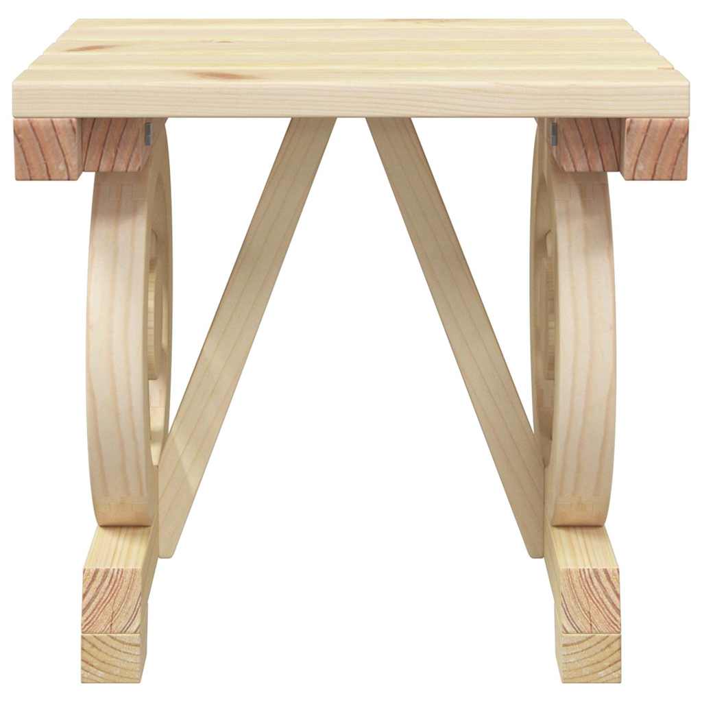 Vrtni tabure 40 x 36,5 x 38,5 cm od masivne jelovine