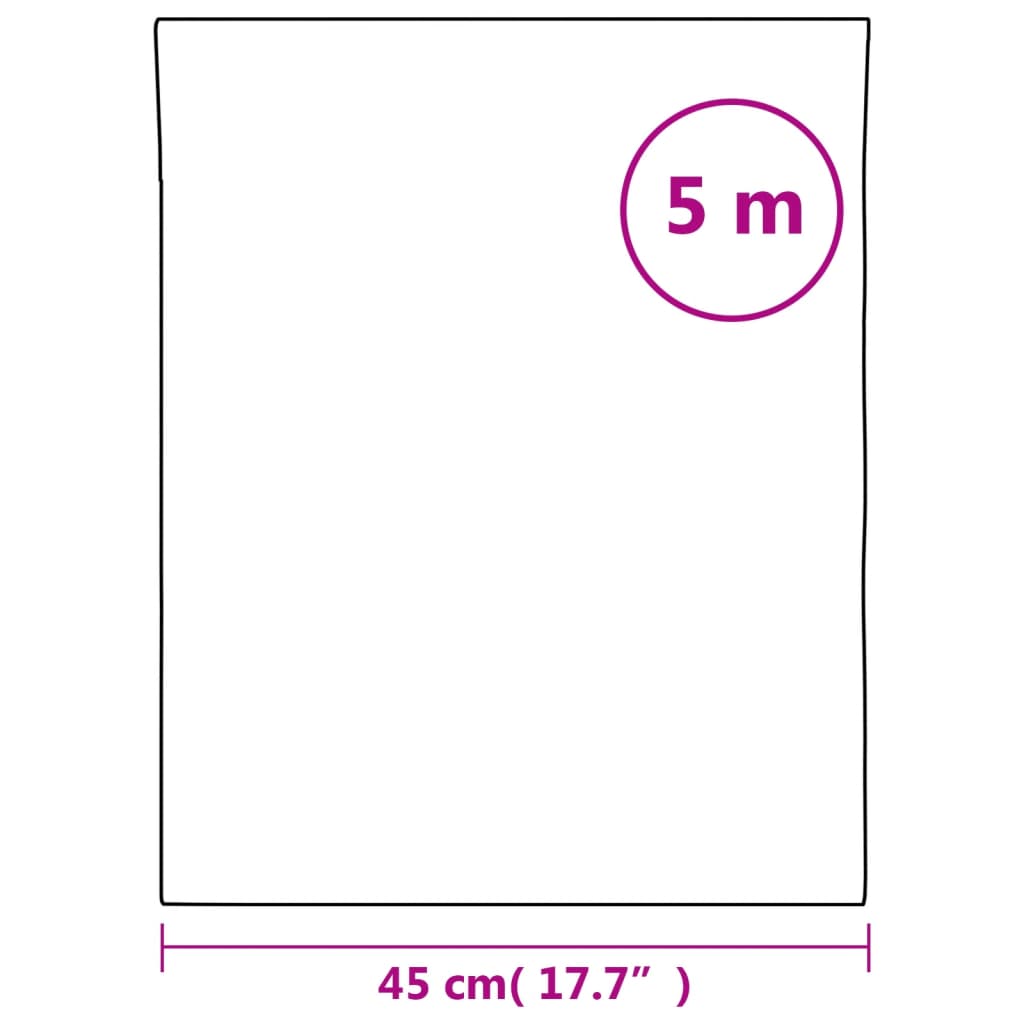 Prozorska folija matirana s prugastim uzorkom 45 x 500 cm PVC