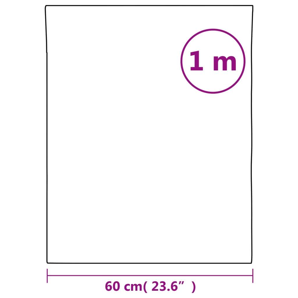 Zrcalne folije 2 kom samoljepljive 60 x 100 cm PET