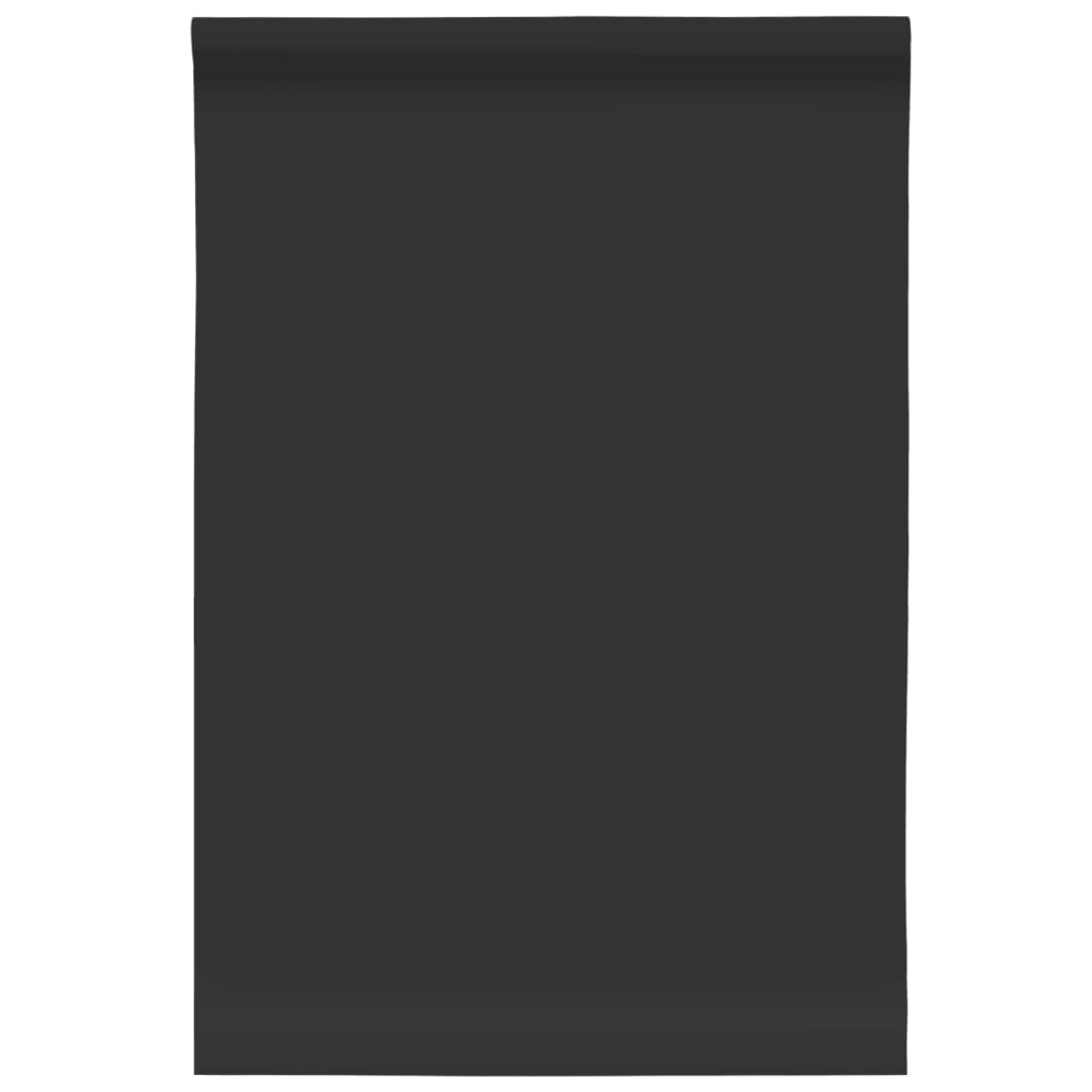 Naljepnica za namještaj, samoljepljiva, mat crna, 90 x 500 cm, PVC