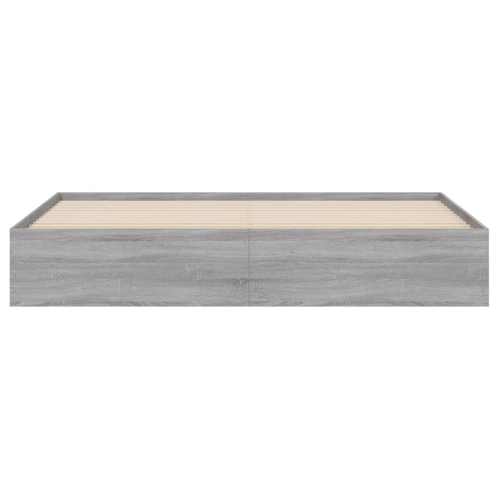 Okvir za krevet s ladicama boja hrasta 180x200 cm
