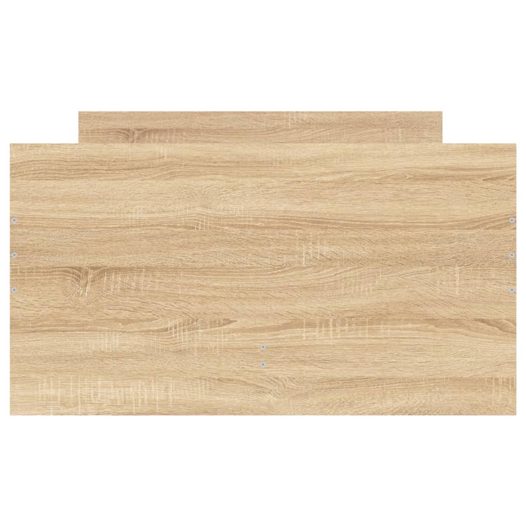 Okvir kreveta s ladicama boja hrasta 90x200 cm