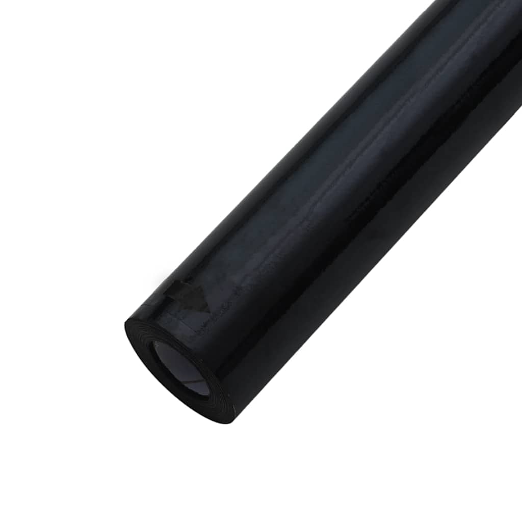 Prozorske folije statične 3 kom matirane crne PVC