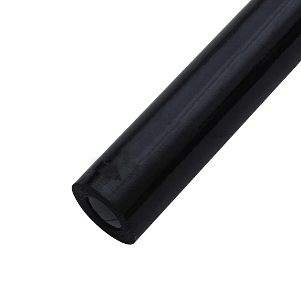 Prozorske folije statične 3 kom matirane crne PVC
