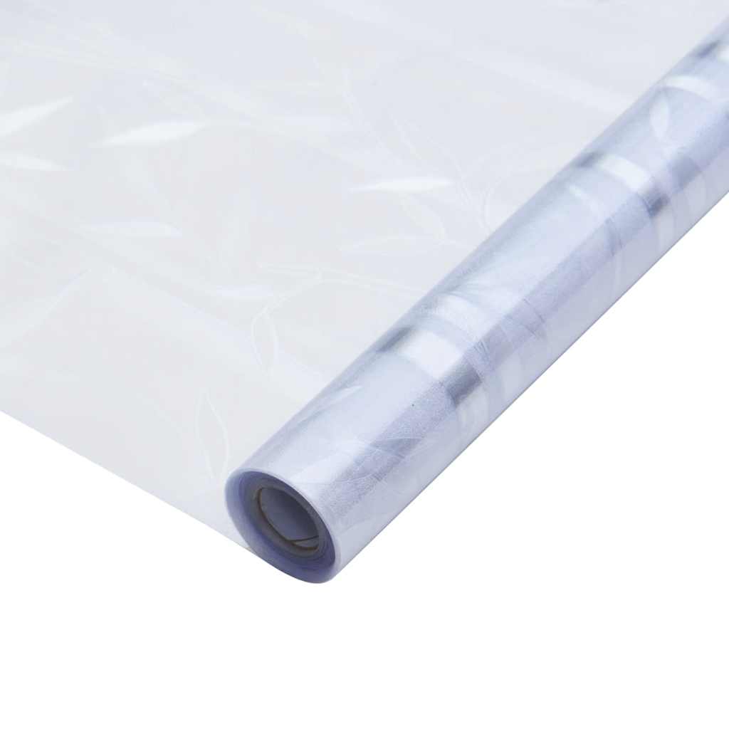 Prozorske folije 2 kom matirane s uzorkom bambusa PVC